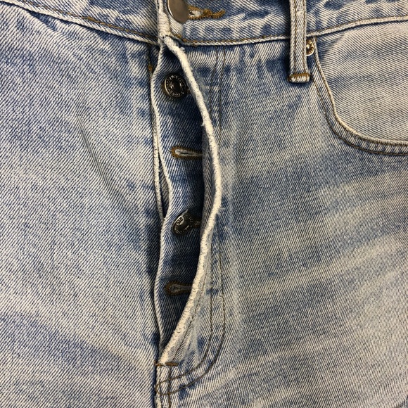 Vintage Levi’s 501 Button Fly Frayed Hem Shorts Sz 32 - Picture 11 of 11